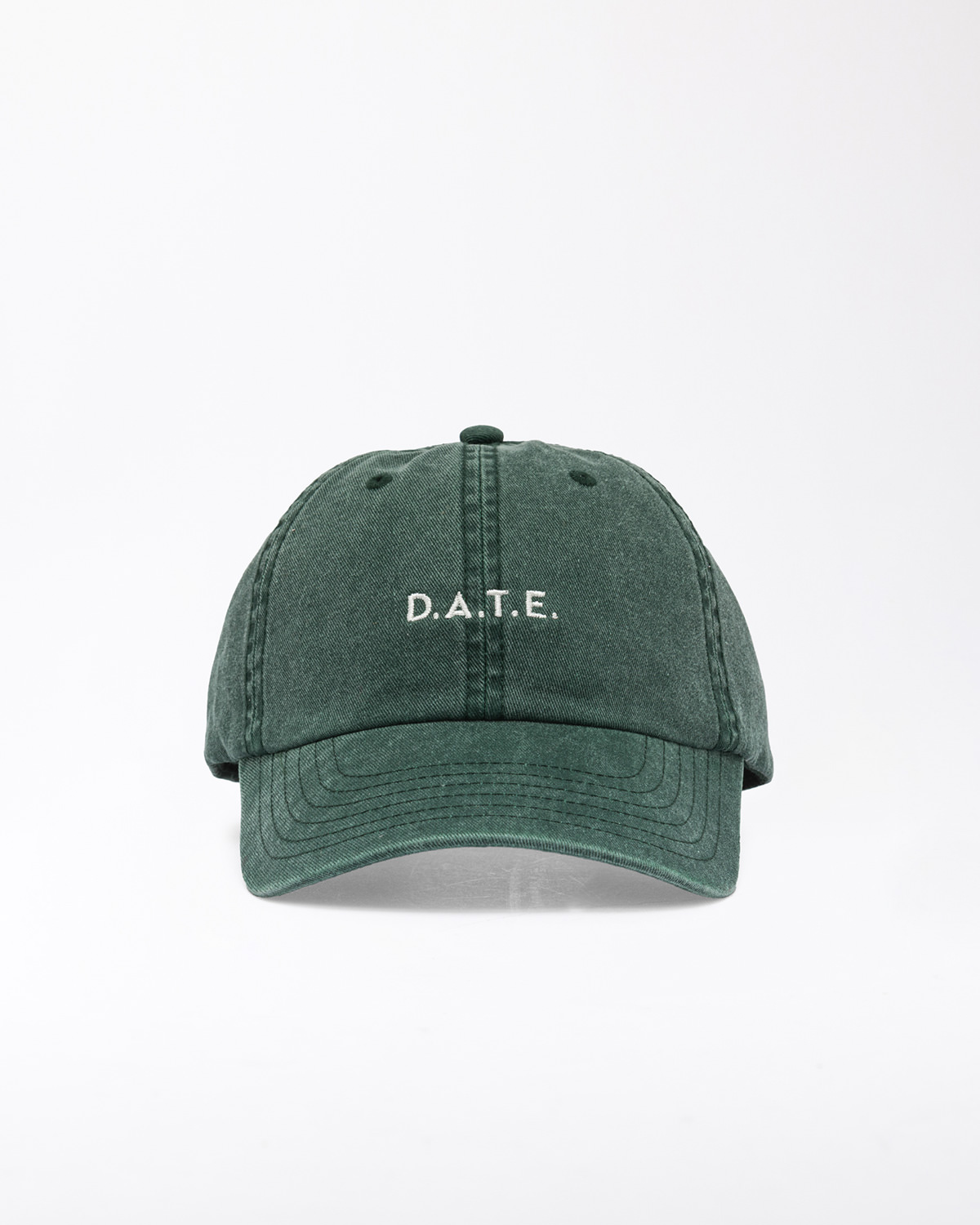 D.A.T.E.: BASEBALL CAP BASIC GREEN