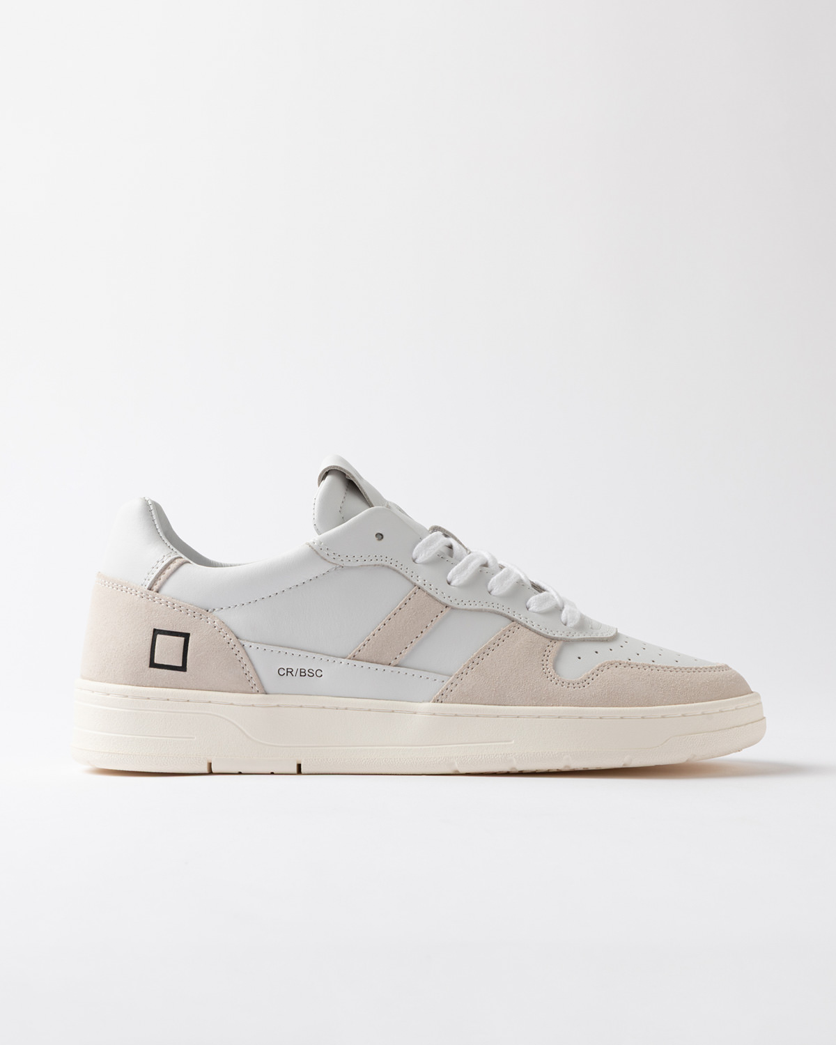 D.A.T.E.: COURT 2.0 BASIC WHITE-BEIGE