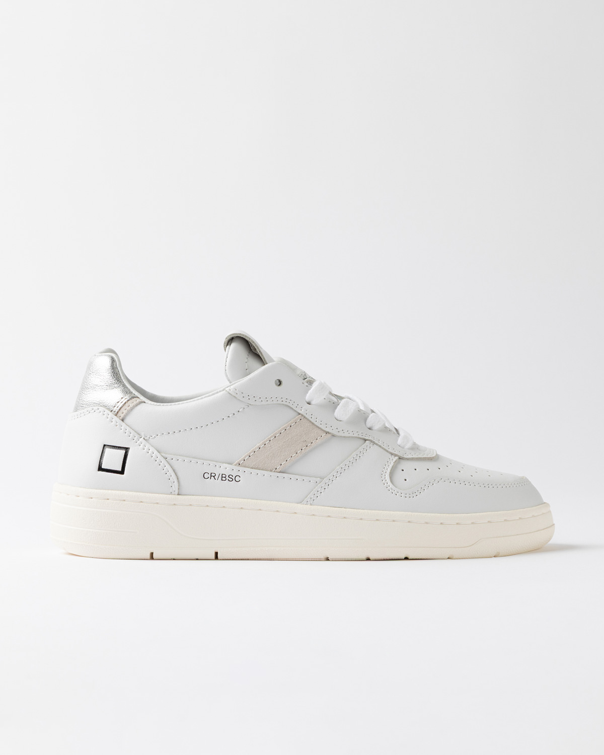 D.A.T.E.: COURT 2.0 BASIC WHITE-SILVER