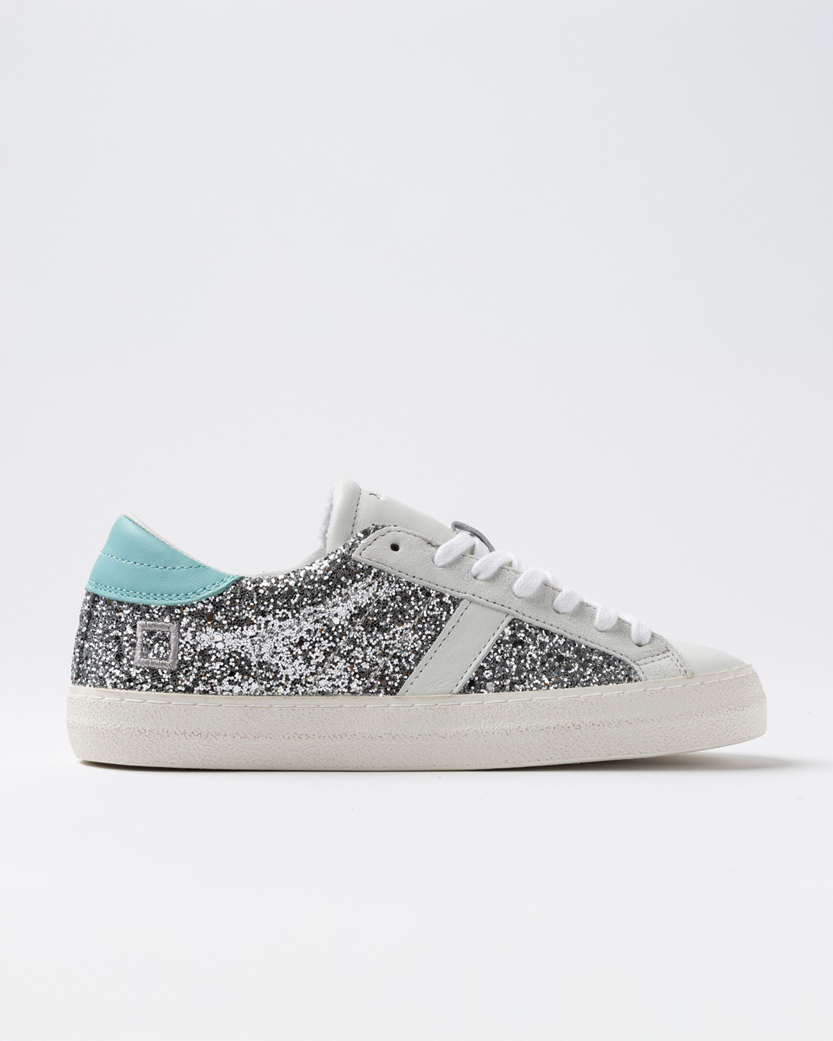 D.A.T.E.: HILL LOW GLITTER SILVER