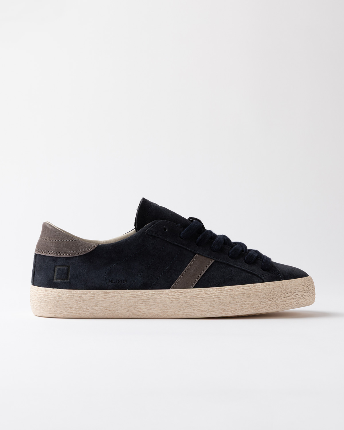 D.A.T.E.: HILL LOW SUEDE BLUE