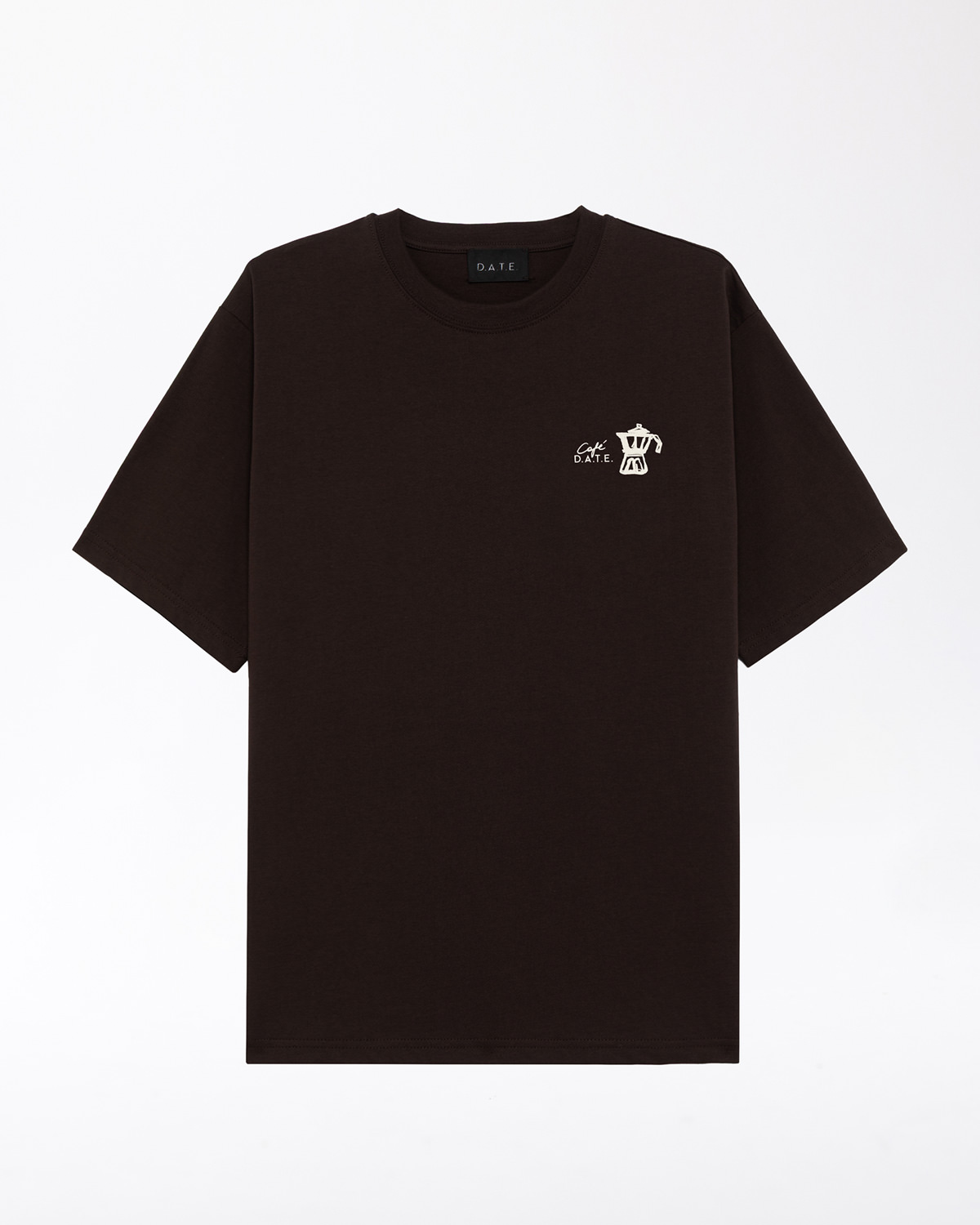 D.A.T.E.: T-SHIRT CAFE BROWN