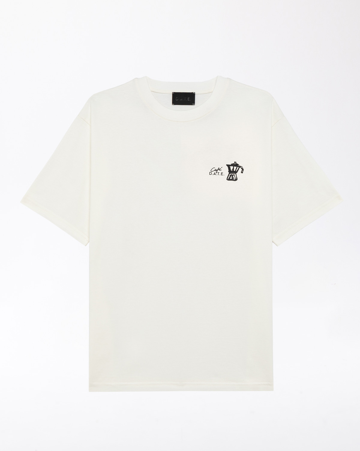 D.A.T.E.: T-SHIRT CAFE IVORY