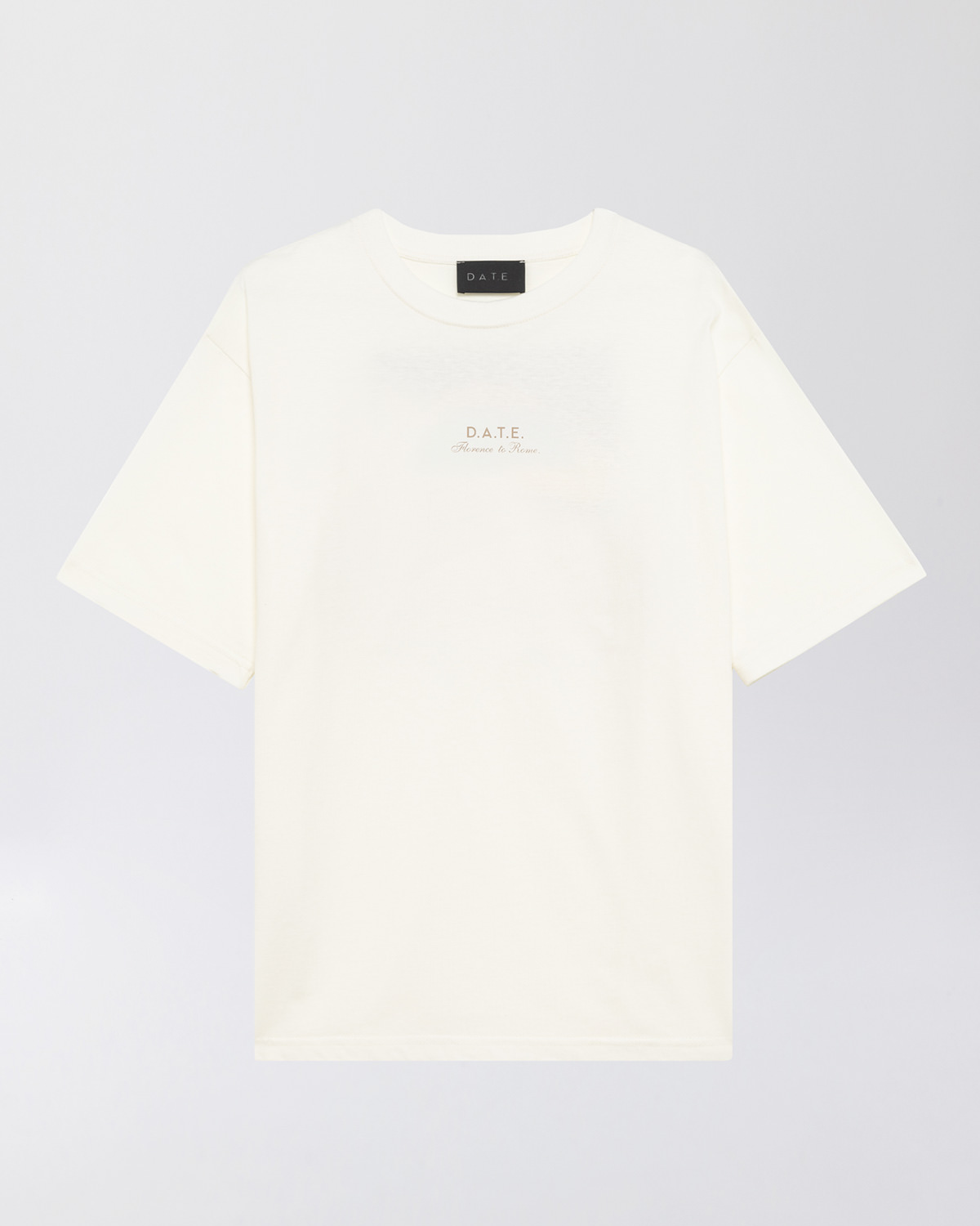 D.A.T.E.: T-SHIRT DATE ROME IVORY