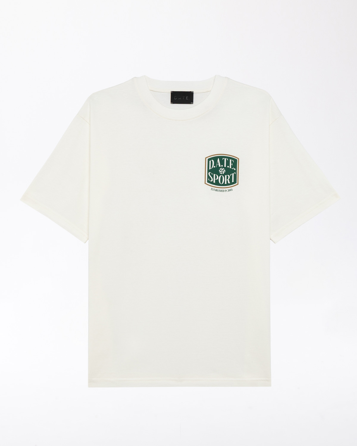 D.A.T.E.: T-SHIRT DATE SPORT IVORY