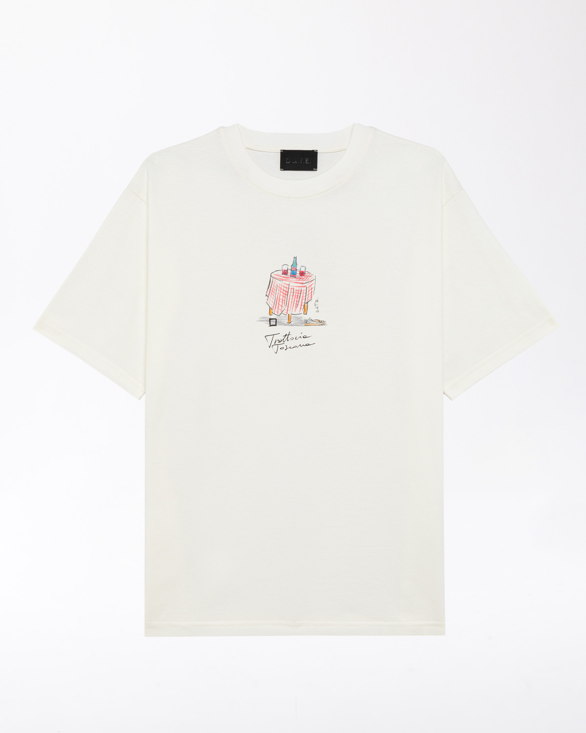 D.A.T.E.: T-SHIRT TRATTORIA IVORY
