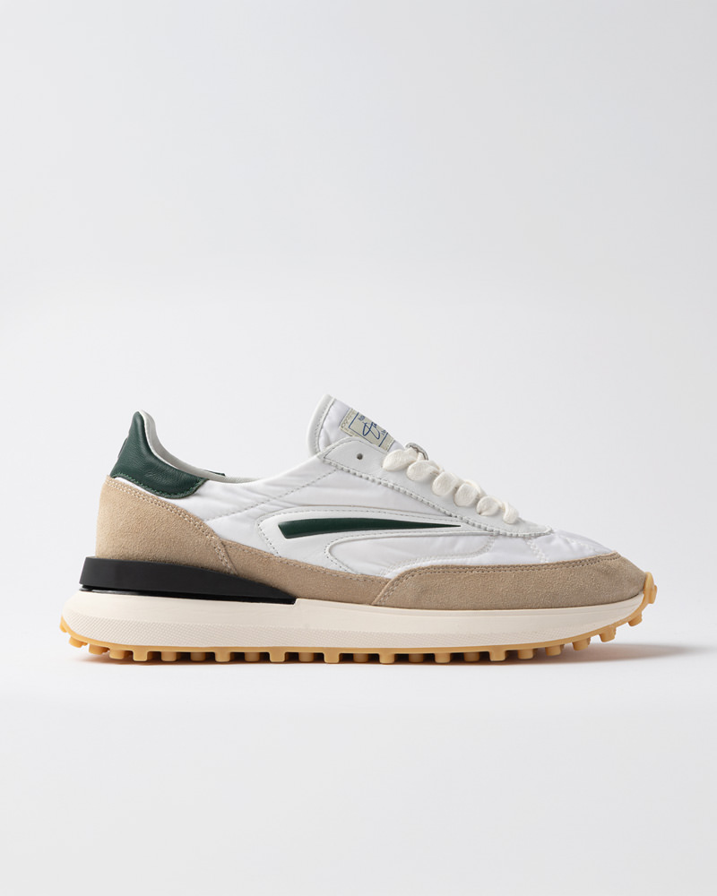 DATE ATHLETA NYLON WHITE-GREEN