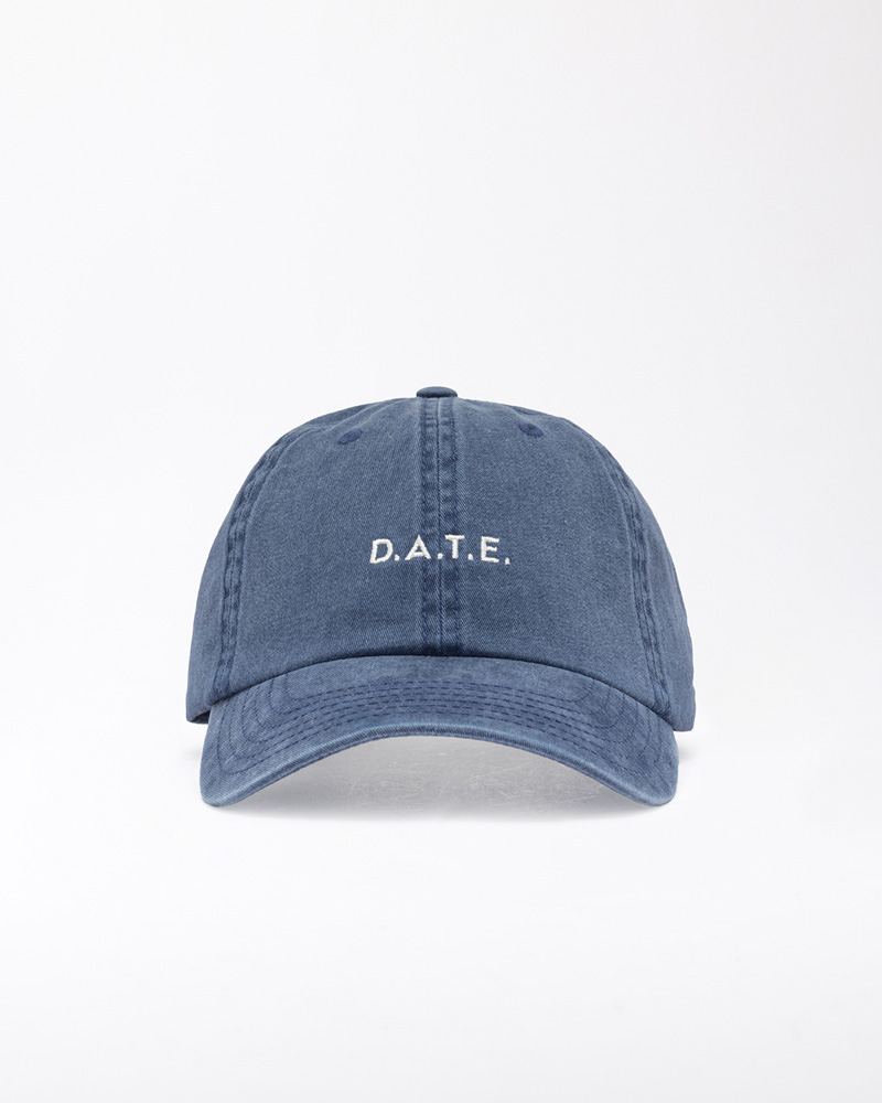 D.A.T.E.: BASEBALL CAP BASIC BLUE