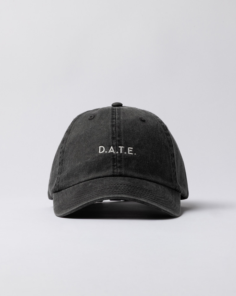DATE BASEBALL CAP BASIC GRAY