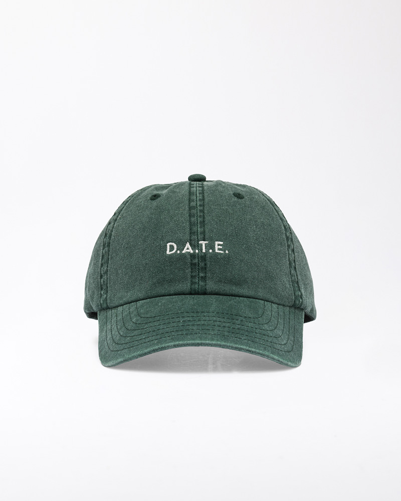 D.A.T.E.: BASEBALL CAP BASIC GREEN