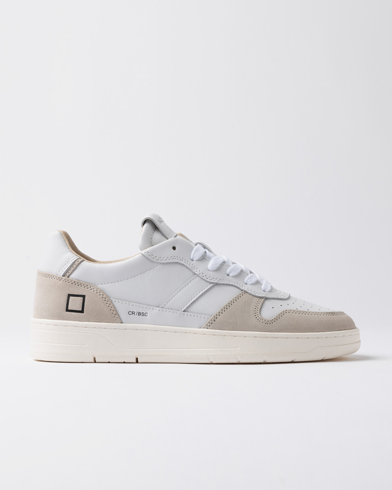 DATE COURT 2.0 BASIC WHITE-BEIGE