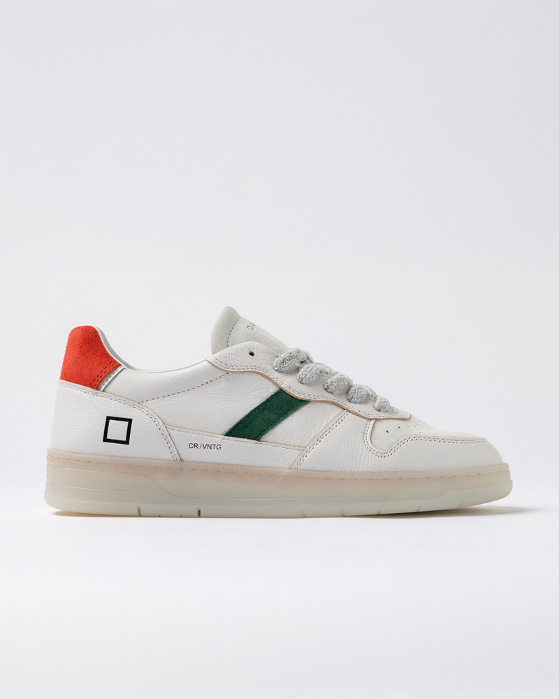 DATE COURT 2.0 NATURAL WHITE-ORANGE