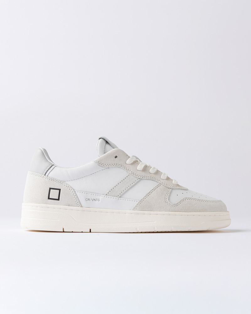 DATE COURT 2.0 VINTAGE CALF WHITE