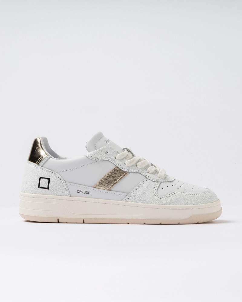 DATE COURT 2.0 VINTAGE CALF WHITE-PLATINUM