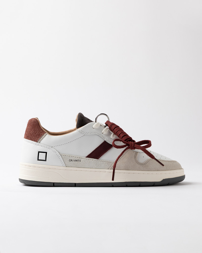 DATE COURT 2.0 VINTAGE WHITE-BORDEAUX