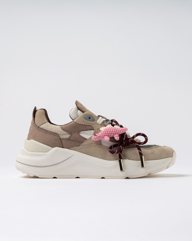 DATE FUGA LINEN WHITE-BEIGE