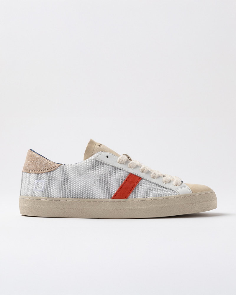 DATE HILL LOW ARGEGNO WHITE-ORANGE