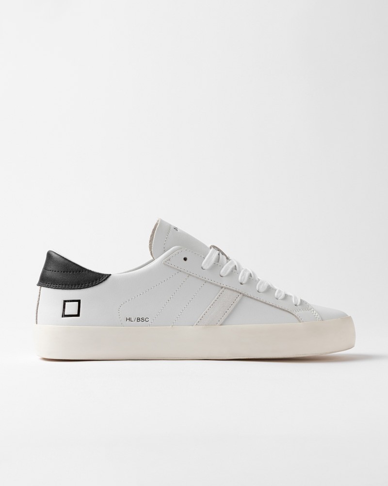 DATE HILL LOW BASIC WHITE-BLACK