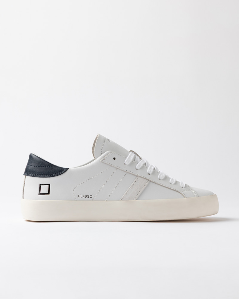 DATE HILL LOW BASIC WHITE-BLUE