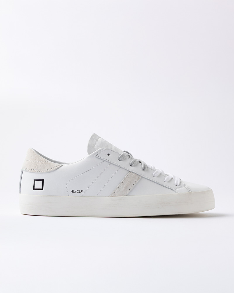 DATE HILL LOW CALF WHITE