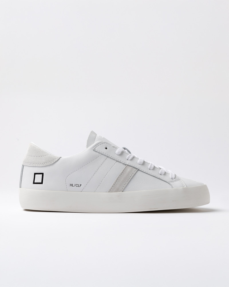 DATE HILL LOW CALF WHITE