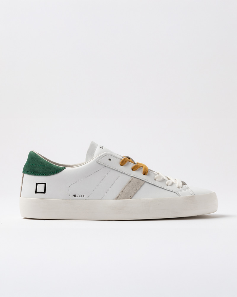 DATE HILL LOW CALF WHITE-GREEN