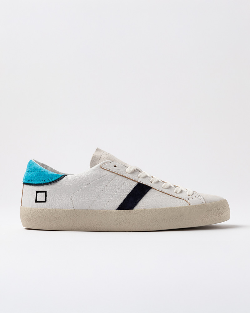 DATE HILL LOW FLUO WHITE-BLUE