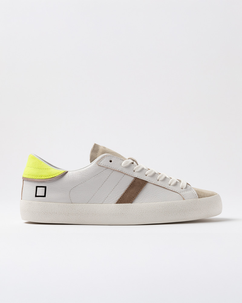 DATE HILL LOW FLUO WHITE-YELLOW