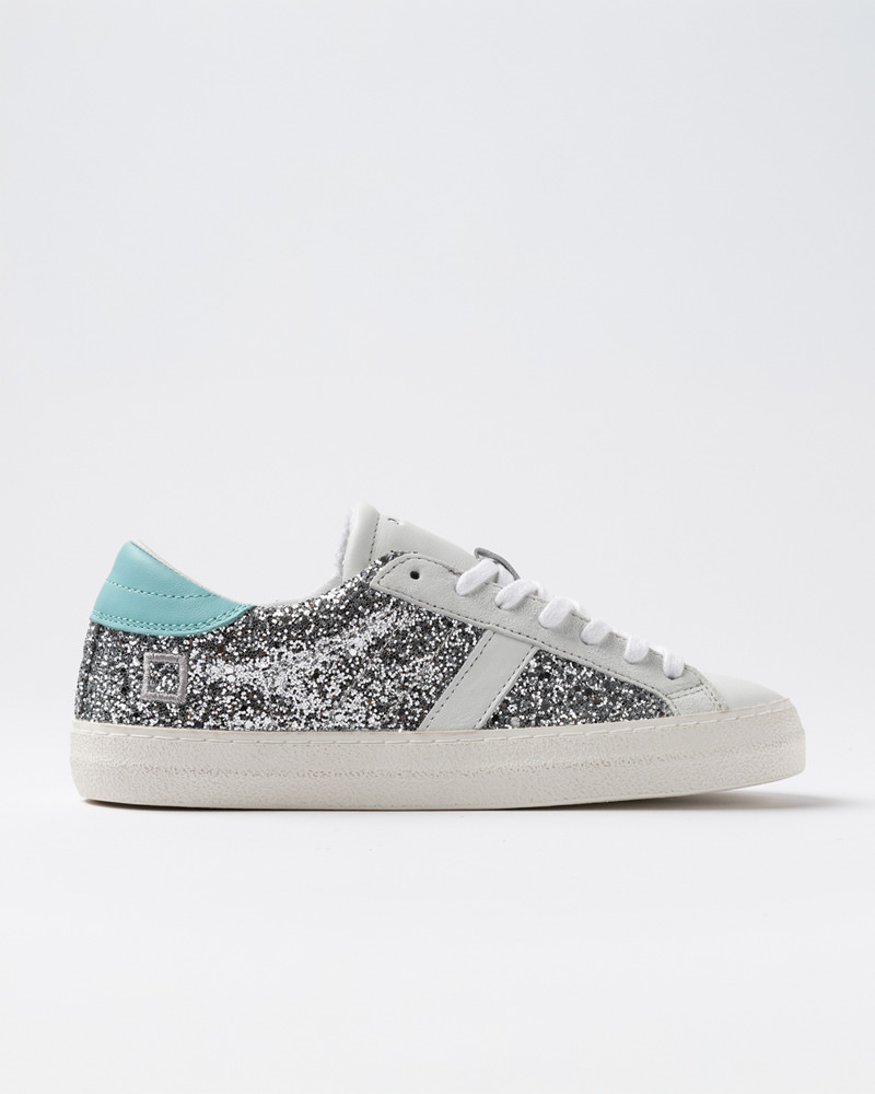 D.A.T.E.: HILL LOW GLITTER SILVER