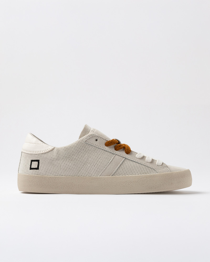 DATE HILL LOW PERFORATED COLORED IVORY