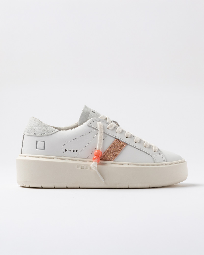 DATE HILL LOW PLATFORM CALF WHITE-COOPER