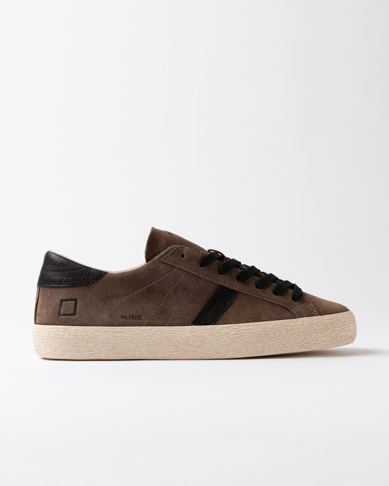 D.A.T.E.: HILL LOW SUEDE BROWN