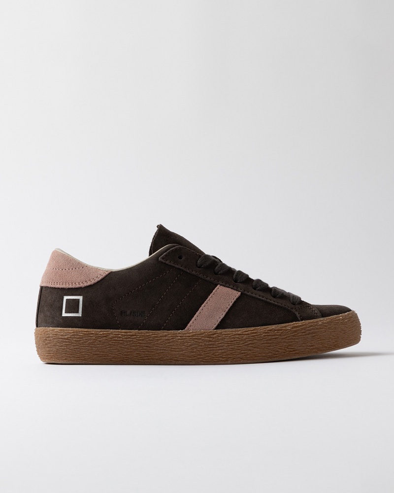D.A.T.E.: HILL LOW SUEDE BROWN