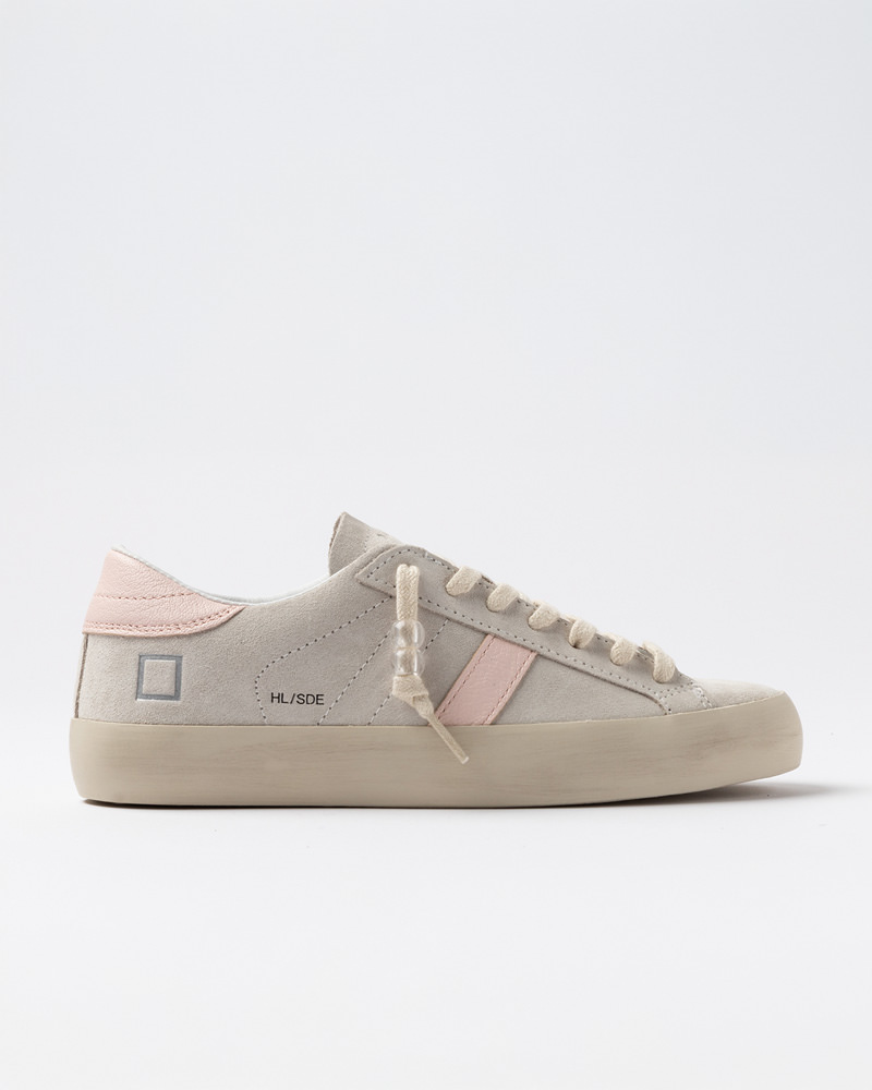 DATE HILL LOW SUEDE MILK