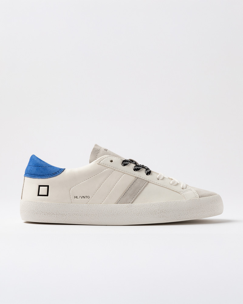 DATE HILL LOW VINTAGE CALF IVORY-BLUETTE