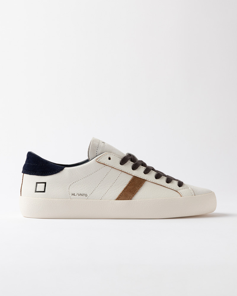 D.A.T.E.: HILL LOW VINTAGE WHITE-BLUE