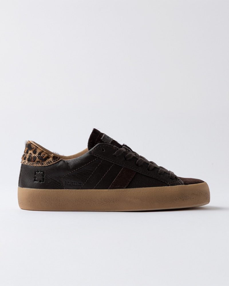 D.A.T.E.: HILL LOW WORKSHOP BROWN-LEOPARD