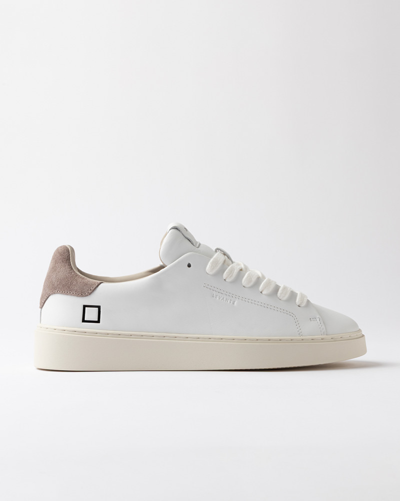 DATE LEVANTE CALF WHITE-TAUPE