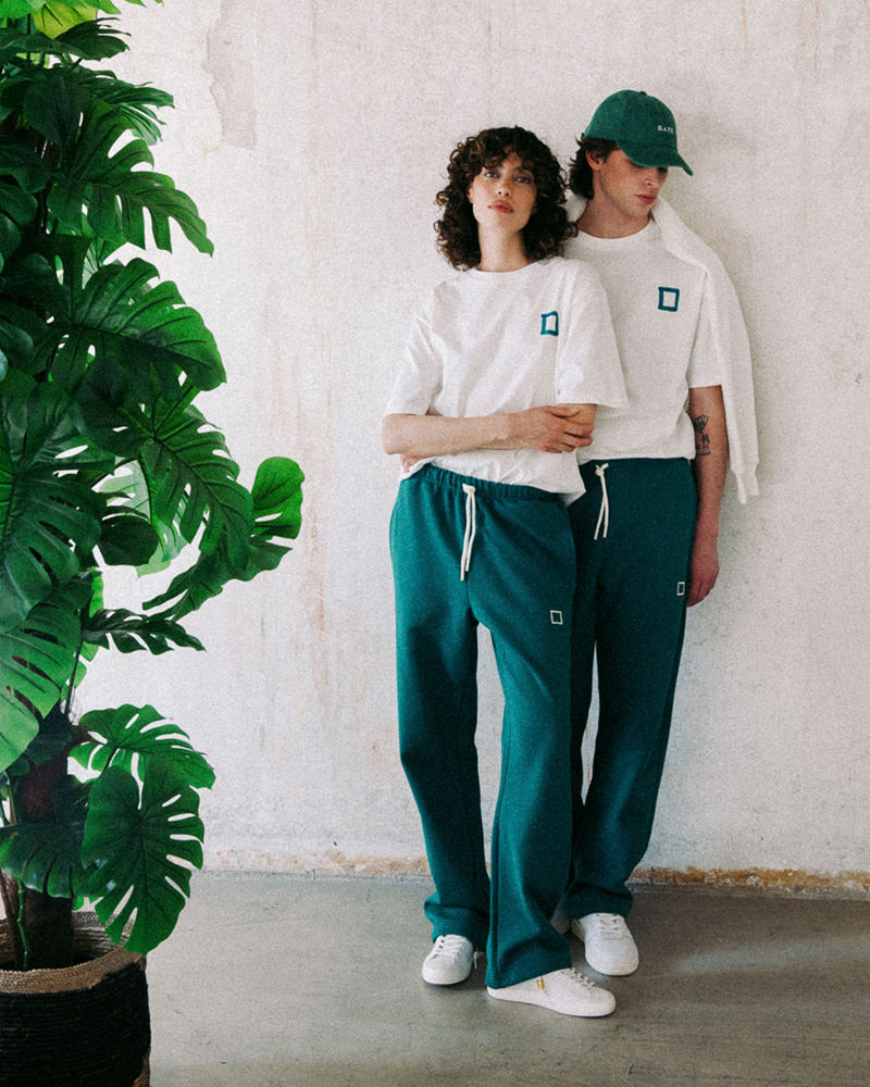 DATE PANTS BASIC GREEN