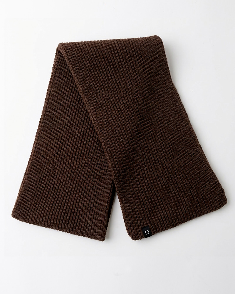 DATE SCARF BASIC BROWN