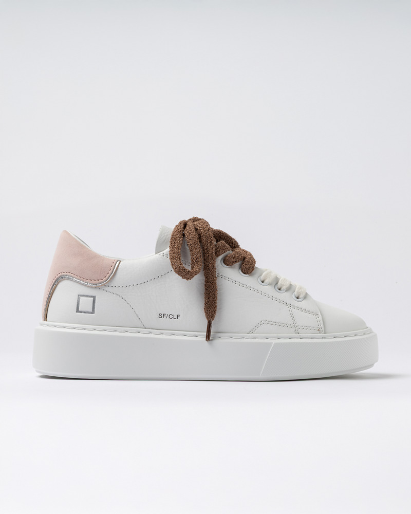 DATE SFERA CALF WHITE-PINK