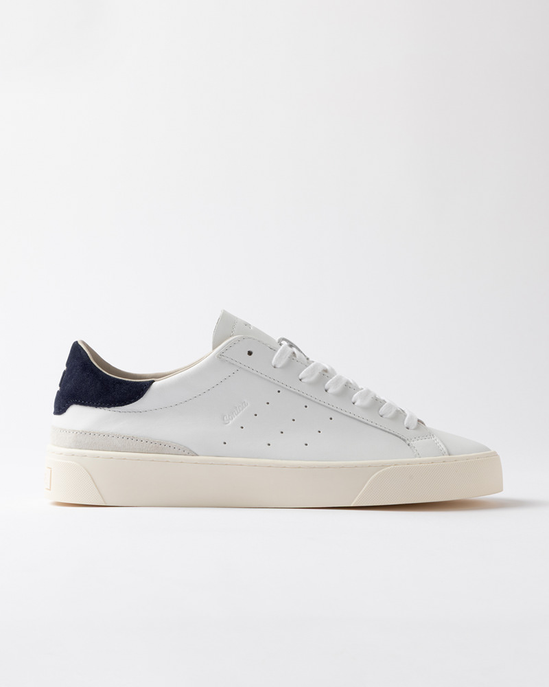 DATE SONICA CALF WHITE-BLUE