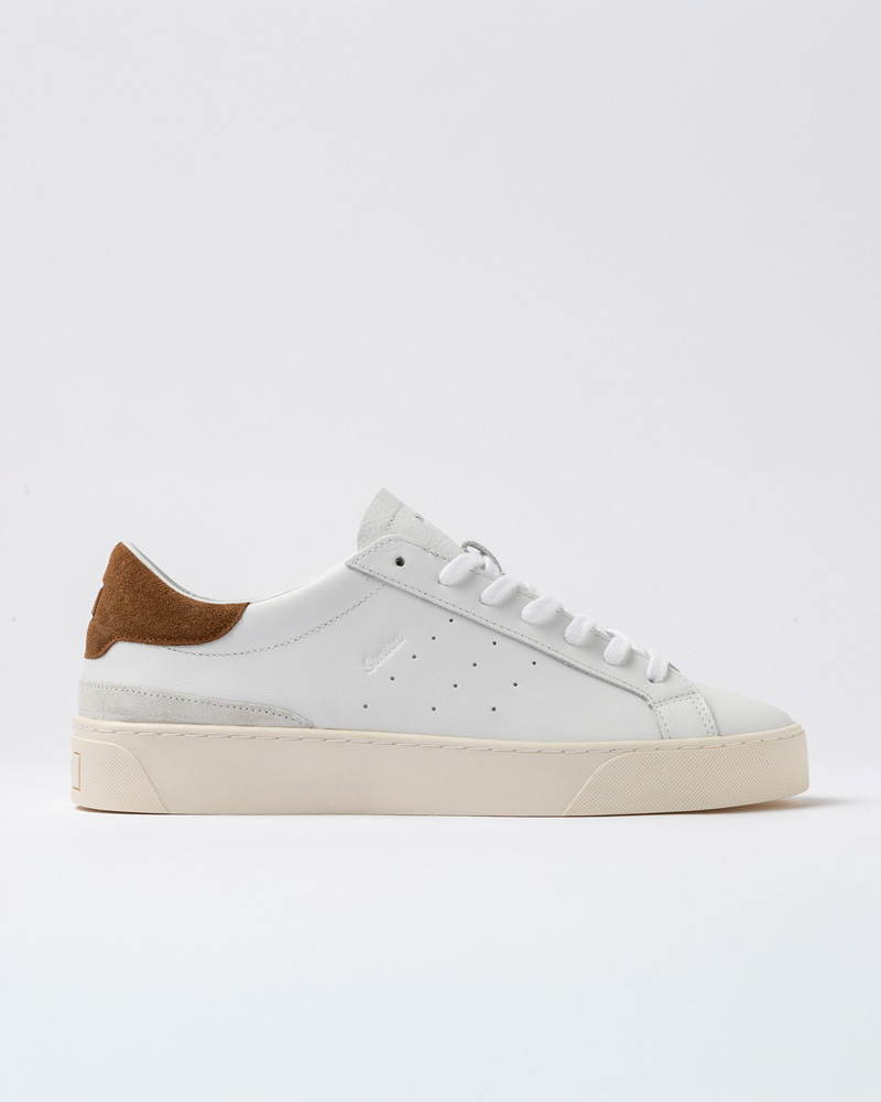 DATE SONICA CALF WHITE-CUOIO