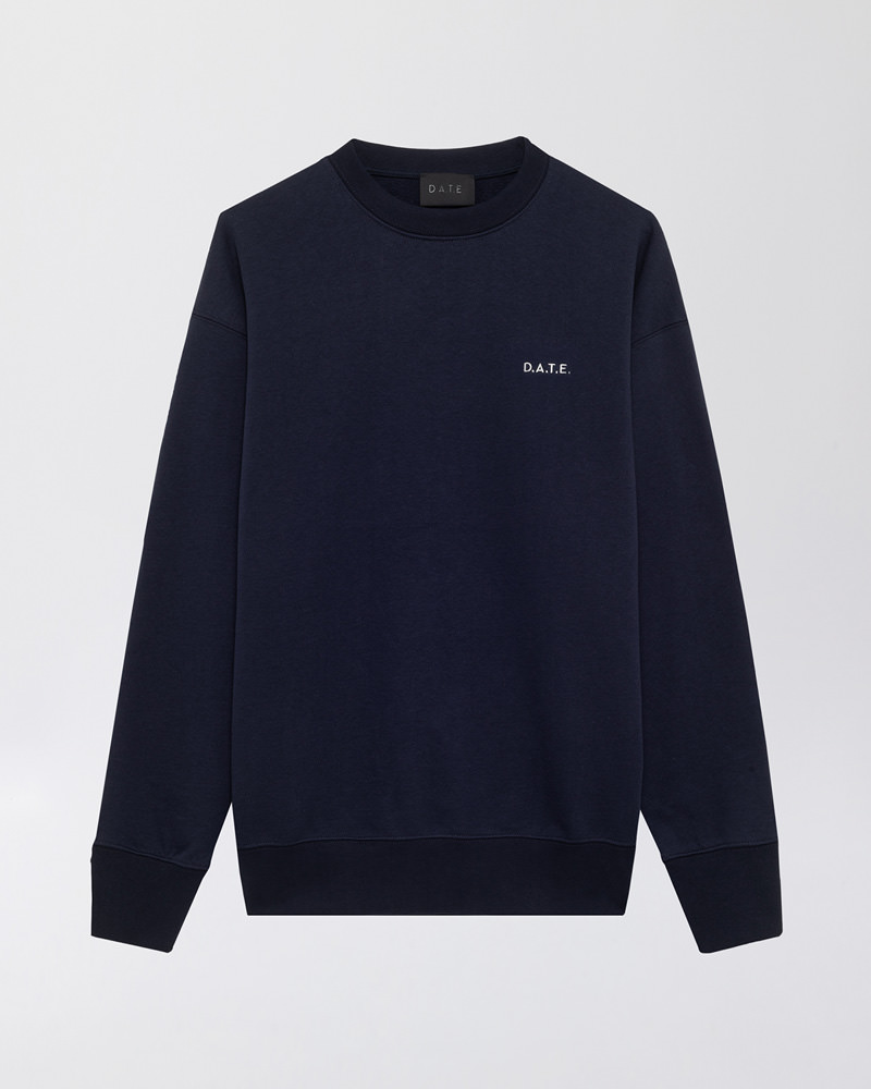 DATE SWEATSHIRT BASIC BLUE