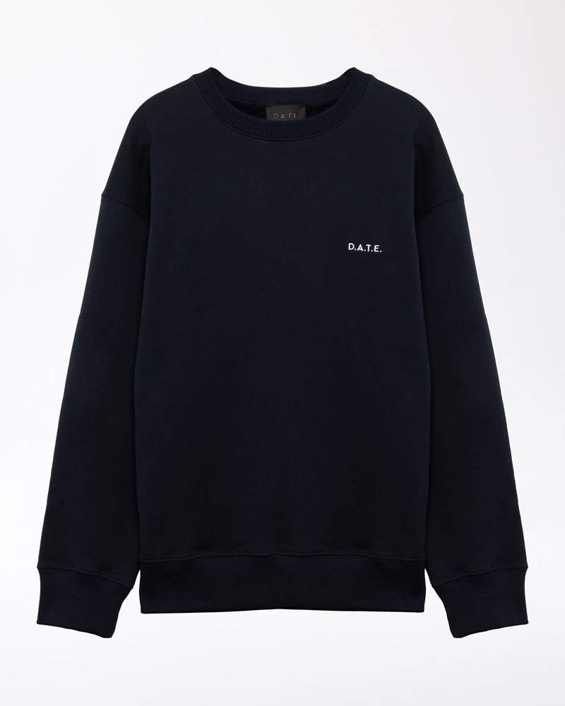 D.A.T.E.: SWEATSHIRT BASIC BLUE