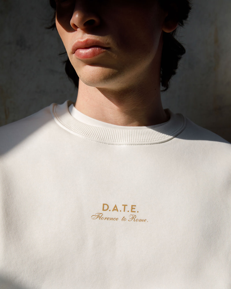 DATE SWEATSHIRT DATE ROME IVORY