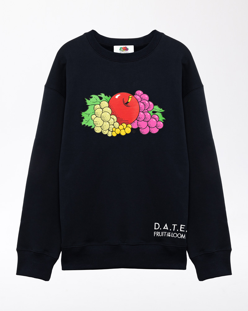 DATE SWEATSHIRT FRUIT BLUE