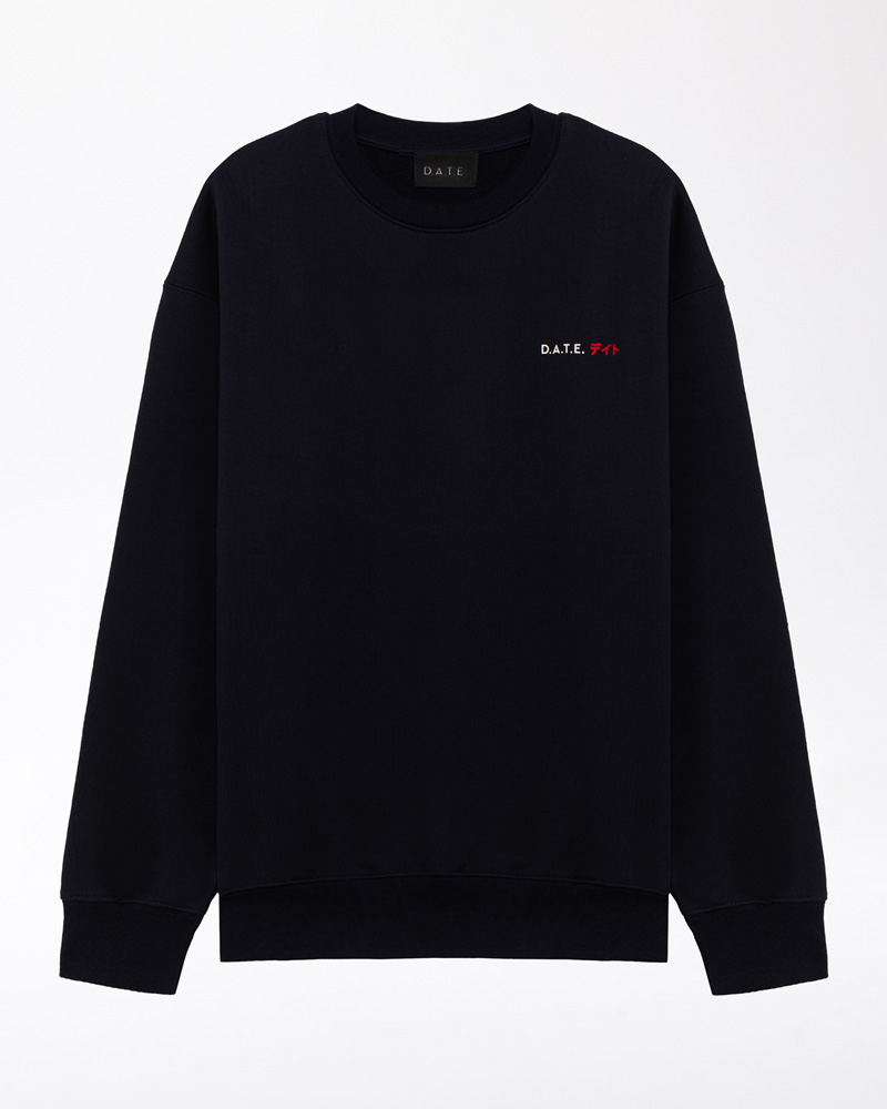 D.A.T.E.: SWEATSHIRT JAPAN BLUE