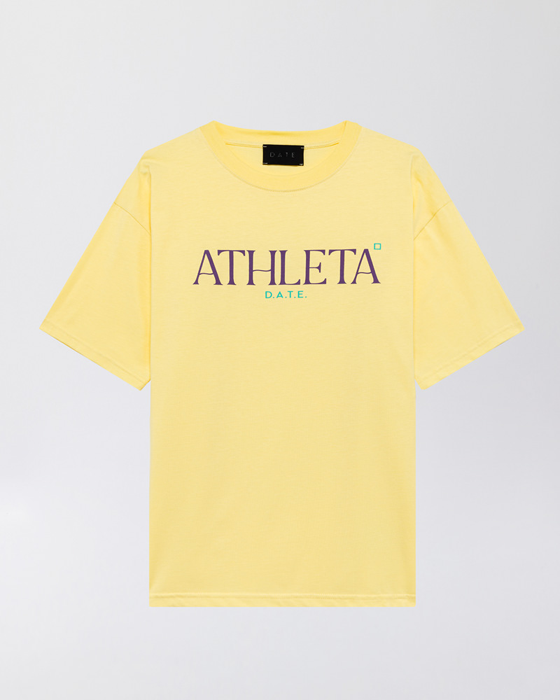 DATE T-SHIRT ATHLETA YELLOW