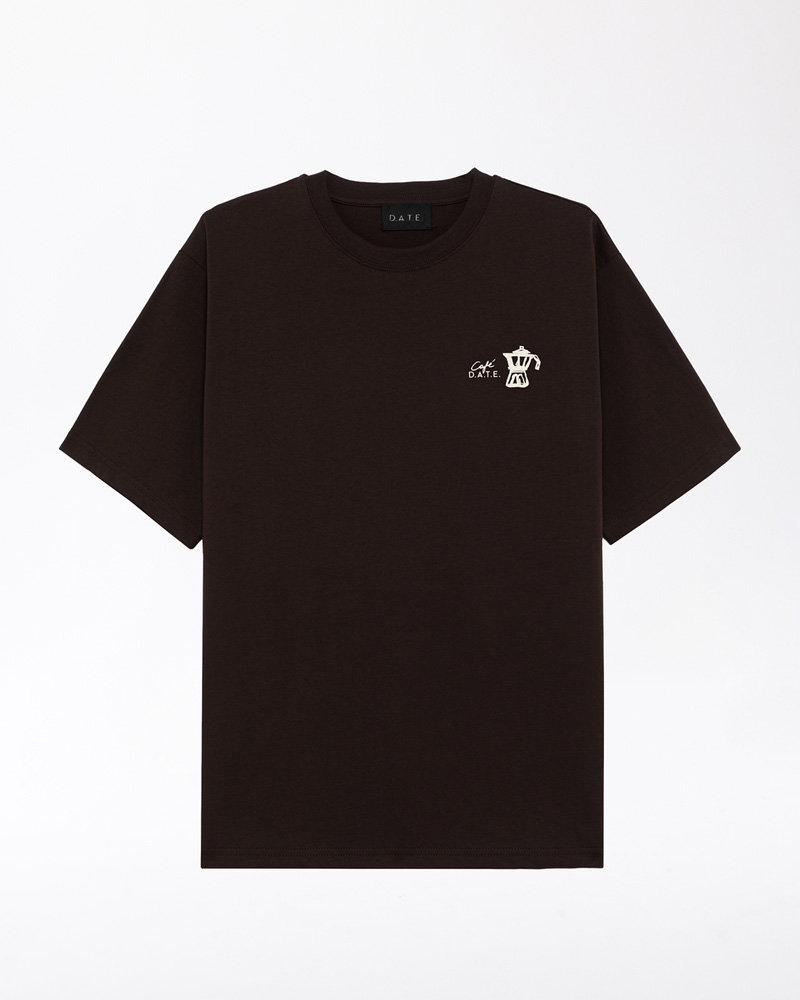D.A.T.E.: T-SHIRT CAFE BROWN